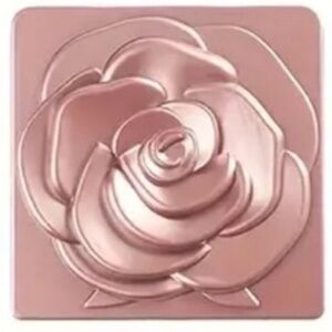 Elegant Rose Embossed Blush Palette